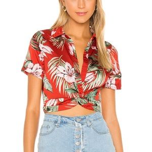 Superdown Jenela Twist Front Top